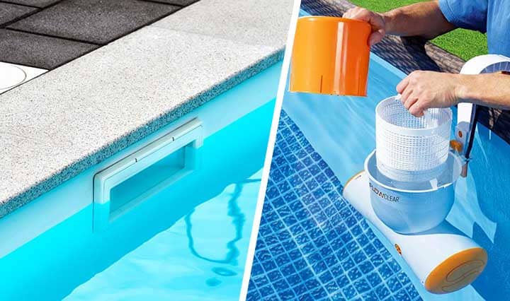 Funktionsweise eines Pool-Skimmers