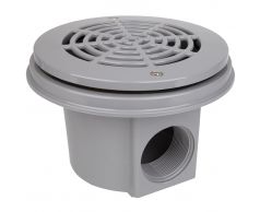 Bodenablauf Hayward 3253LGPAK2 2" für Poolfolie (2er-Set), hellgrau