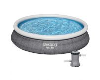 Aufblasbarer Pool Bestway 57313 (457 x 84 cm) mit Kartuschenfilter