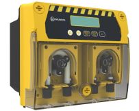 Peristaltisches Dosierpumpensystem Aquaviva pH+Rx 1.5 l/h + eingestellter pH-Wert, Rx