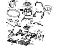 Filterkorb für Poolroboter Hayward AquaVac 650/600, 300 µm (RCX361141243)
