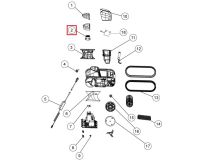 Reflektor mit Schrauben für Poolroboter Fairland X30-X80 (2020010100056)
