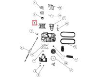 Linke Seitenabdeckung mit Schrauben für Poolroboter Fairland X30-X80 (2020010100060)