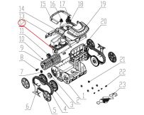 Motorblock für Poolroboter Wybotics WY200 (No 12 B.WYBOT S1.04.002)