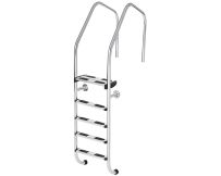 Poolleiter Flexinox Overflow Special (5 Stufen), AISI 316L