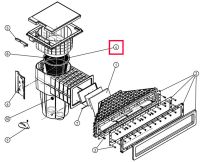 Siebkorb X-Line für Skimmer Hayward X-Pro 600 (3 l, mit Griff)