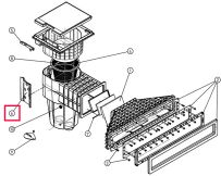Sondenhalter X-Line für Skimmer Hayward X-Pro 600