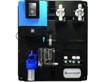 Steuer- und Desinfektionsstation Hayward pH-CL auf vormontiertem Panel