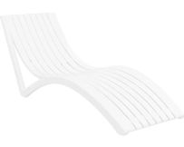 Sonnenliege Aquajoy Slim, weiß