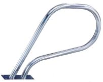 Handlauf Flexinox 87166013 für römische Leiter FX-03 SPA (810 mm, mit Flansch, AISI 316L)