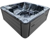 Whirlpool Aquajoy Borneo (230×230×96 cm), Dunkelopal