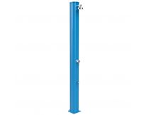 Solardusche Aquaviva Big Jolly aus Aluminium mit Fußdusche, Blau A320/5012 (35 l)