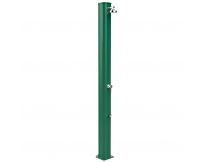 Solardusche Aquaviva Big Jolly aus Aluminium mit Fußdusche, Grün A320/6016 (35 l)