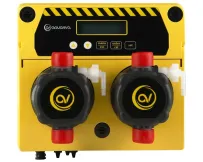 Membran-Dosiersystem Aquaviva pH/Rx+Free Cl 5 l/h mit pH-/Rx-/Chlor-Sonden und WiFi
