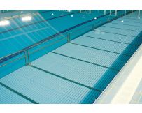 Reduktionsplattform für Schwimmbeckenboden Golfinho E5197.1 (200x100 cm, Edelstahl AISI 316), Standard