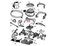 Gehäuse des vorderen Griffs für Poolroboter Hayward AquaVac 600/650 (RCX361331782237)