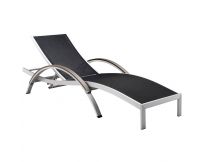 Sonnenliege Aquaviva Rex schwarz
