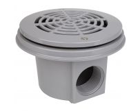 Bodenablauf Hayward 3253LGPAK2 2" für Poolfolie (2er-Set), hellgrau