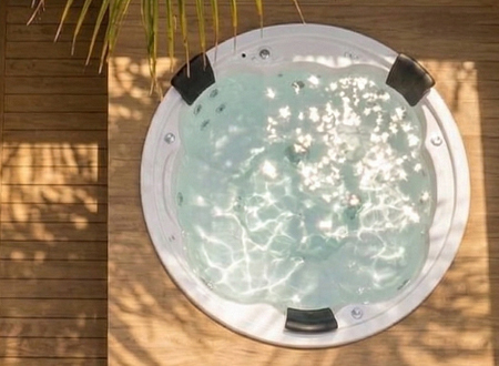 Runde SPA-Pools
