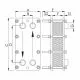 Pool Plattenwärmetauscher Techno System (140 kW, 316L)
