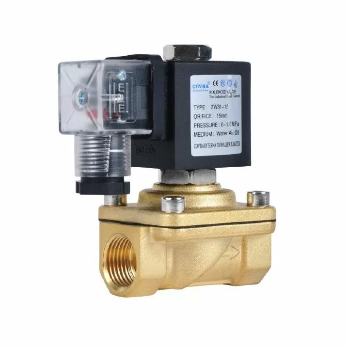 PVC Magnetventil Aquaviva 2W31, Messing