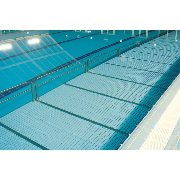 Reduktionsplattform für Schwimmbeckenboden Golfinho E5197.3 (200x100 cm, Edelstahl AISI 316), einsatzbereit