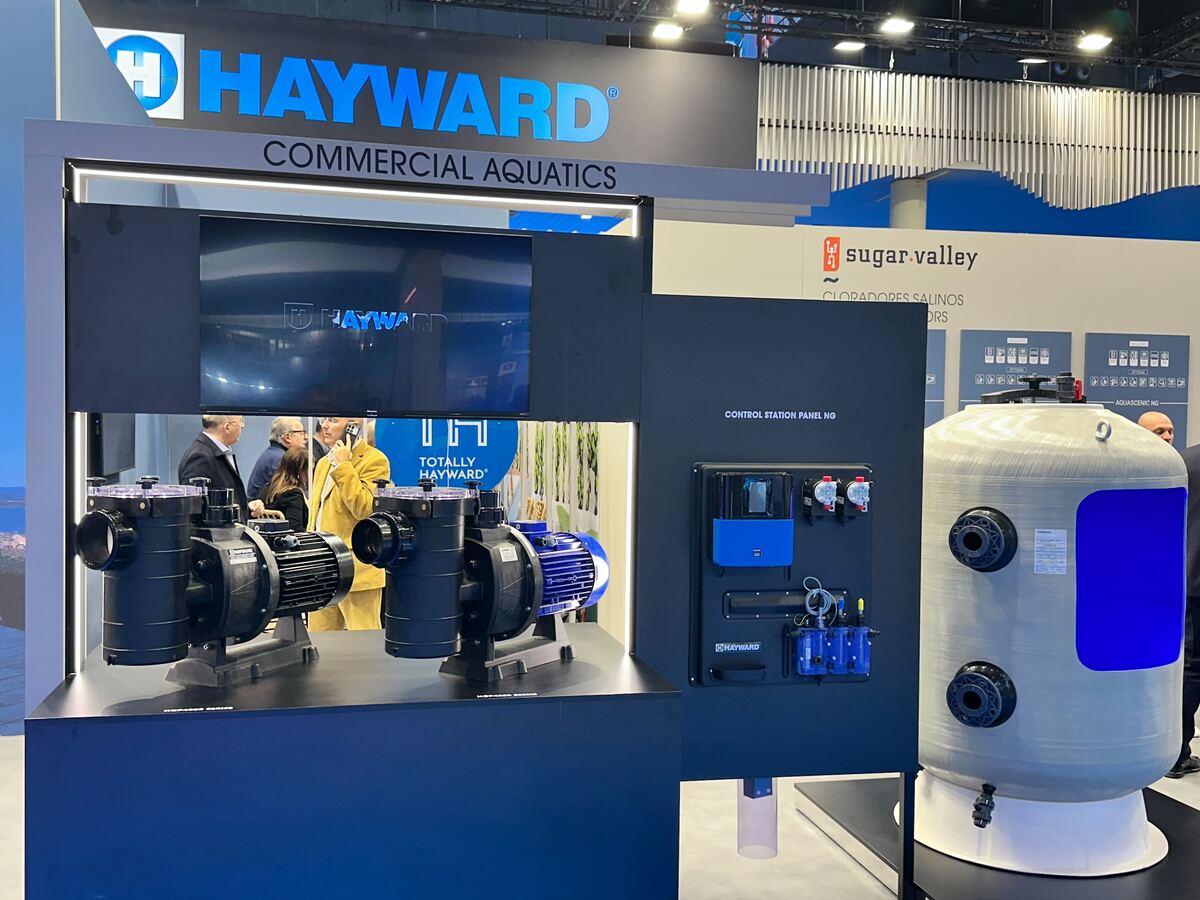 Nowe produkty Hayward prezentowane na Piscina 2025 – elektroliza, filtry, pompy
