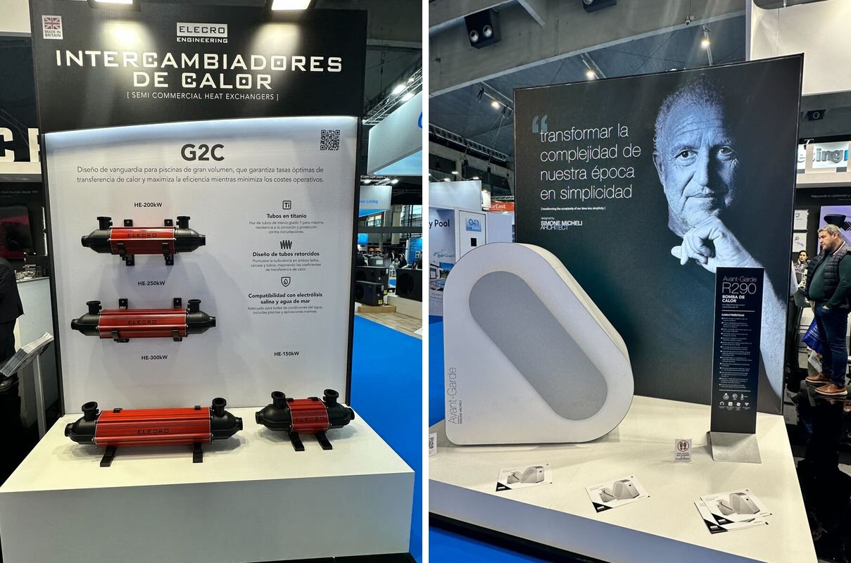 Ekspozycja urządzeń Elecro na targach – nowoczesne rozwiązania dla basenów