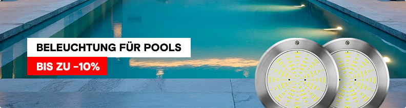 Beleuchtung für Pools