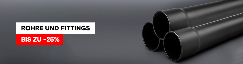 Rohre und Verbindungsstücke